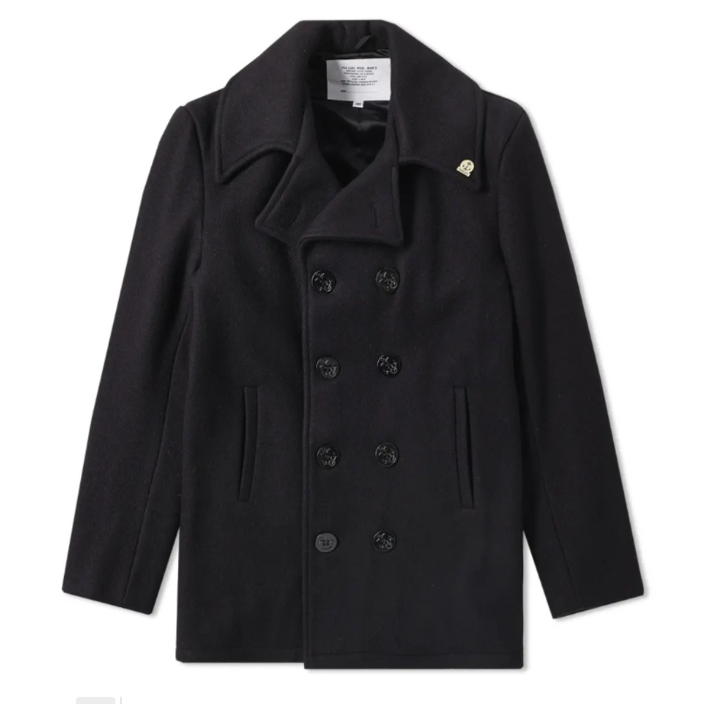 Fidelity Original USN Wool Mix Pea Coat / Jacket